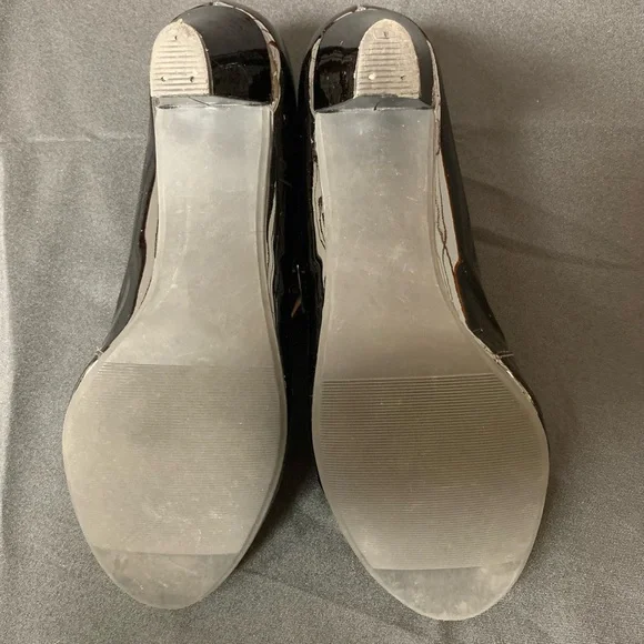 Ziera Refined Comfort Black Patent Heel Shoes Trixie 41FF approx.US 10.5 - Picture 8 of 10